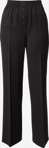 regular Pantaloni con piega frontale di TOPSHOP in nero: frontale