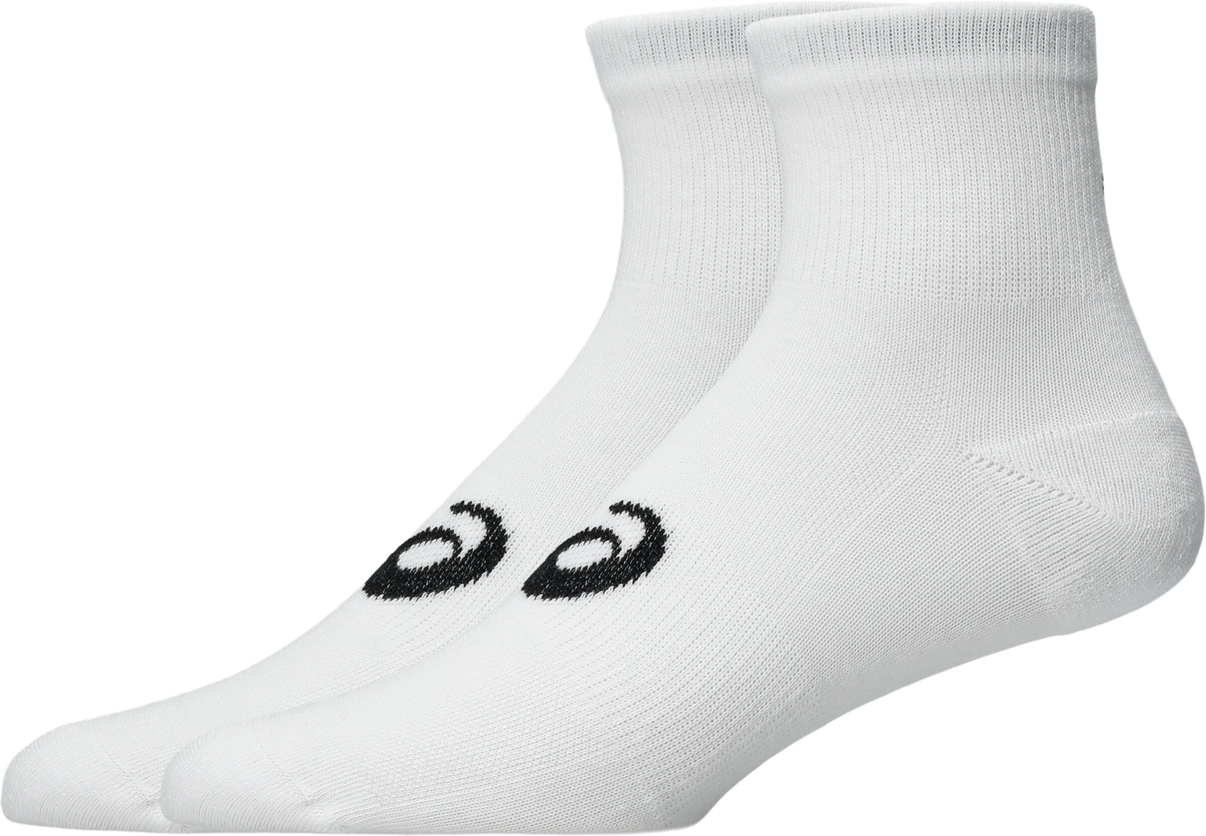 ASICS Athletic Socks in White: front