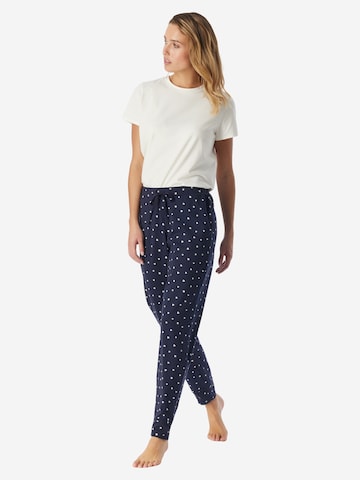 SCHIESSER Pyjamahose 'Mix & Relax'‌‌ in Blau