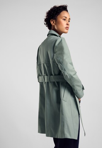 STREET ONE Between-Seasons Coat in Green