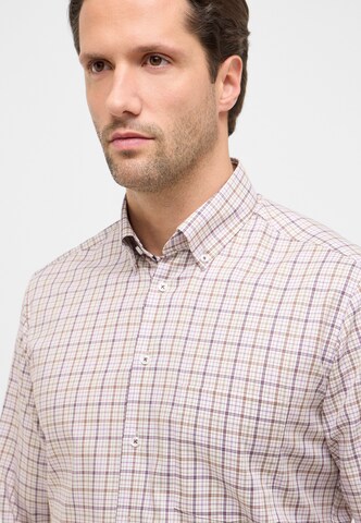 ETERNA Regular fit Business shirt in Brown