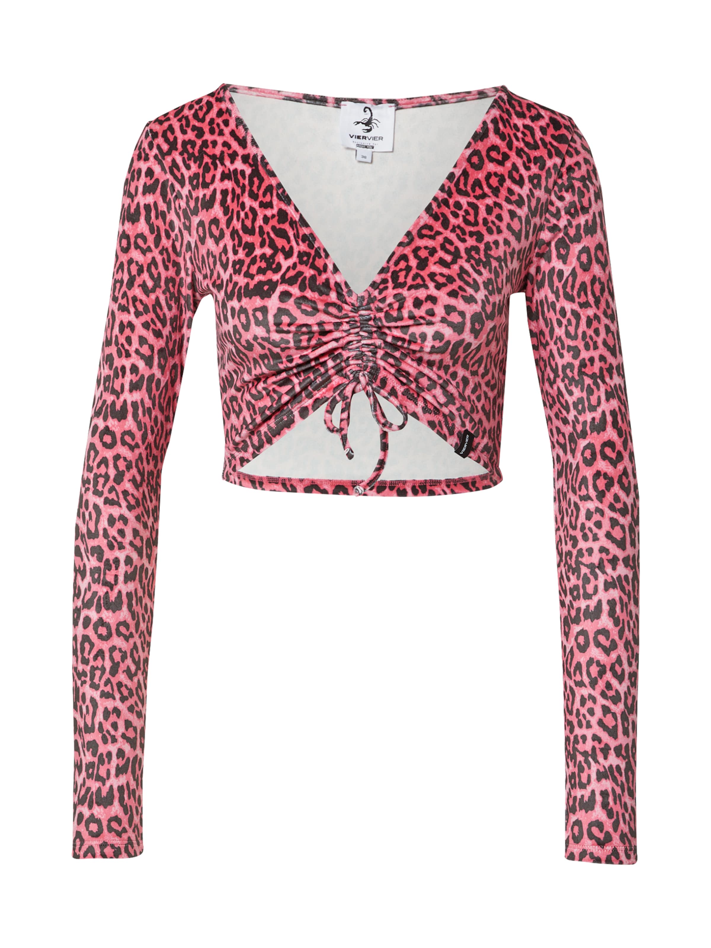 VIERVIER Shirt 'Adele' in Pink: front