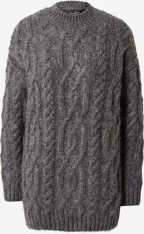 Superdry Knit dress in Grey: front