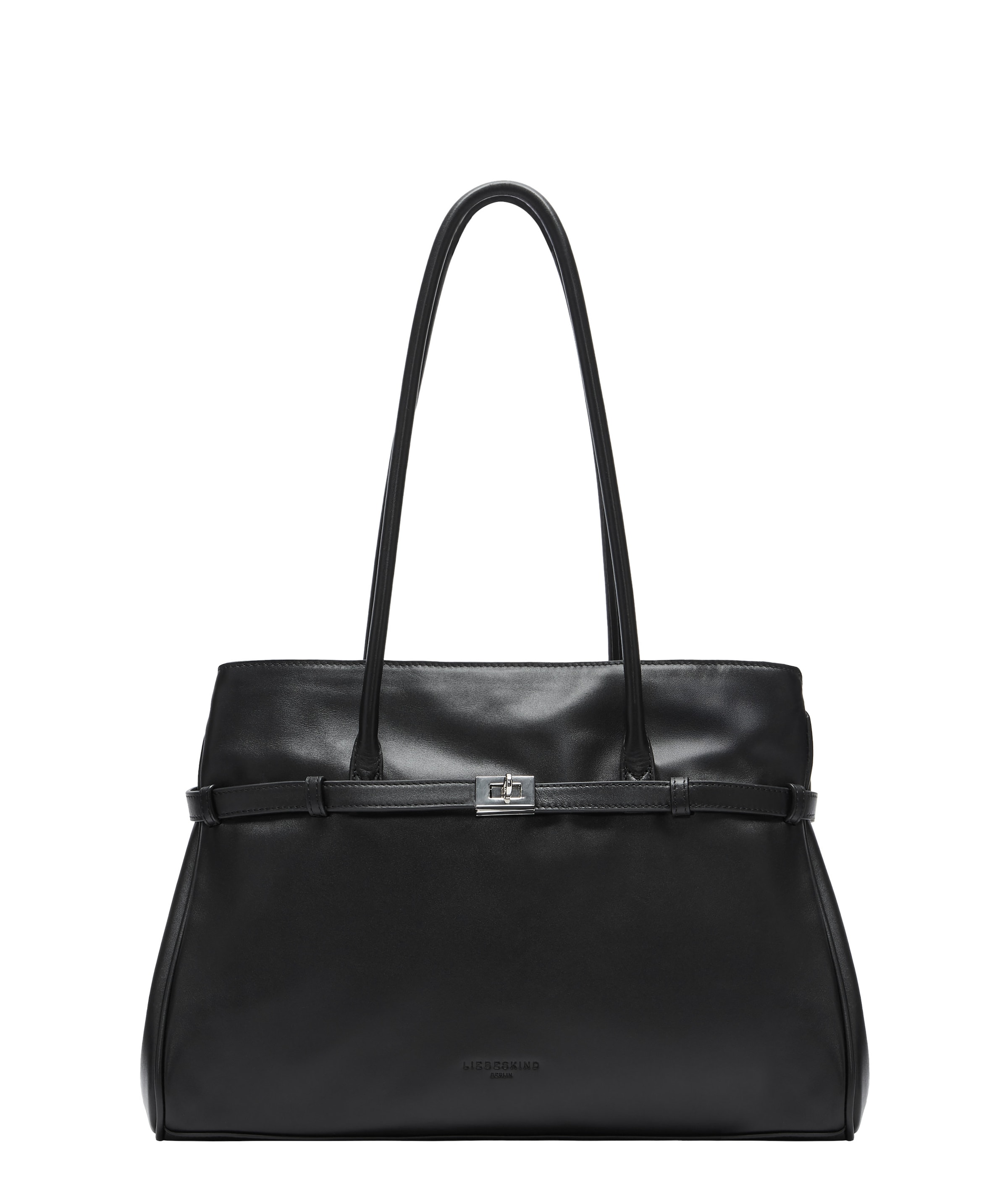 Liebeskind Berlin Shoulder Bag in Black: front