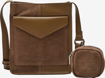 s.Oliver Crossbody Bag in Brown: front