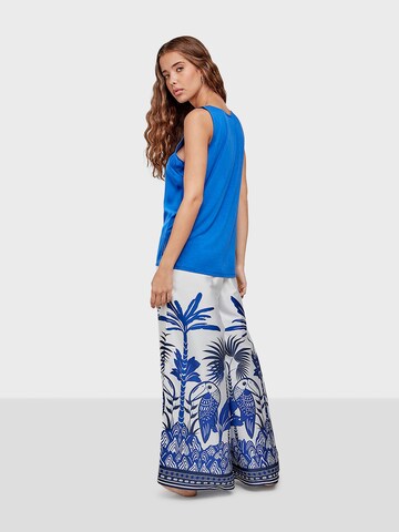 Loosefit Pantalon de pyjama Gisela en bleu