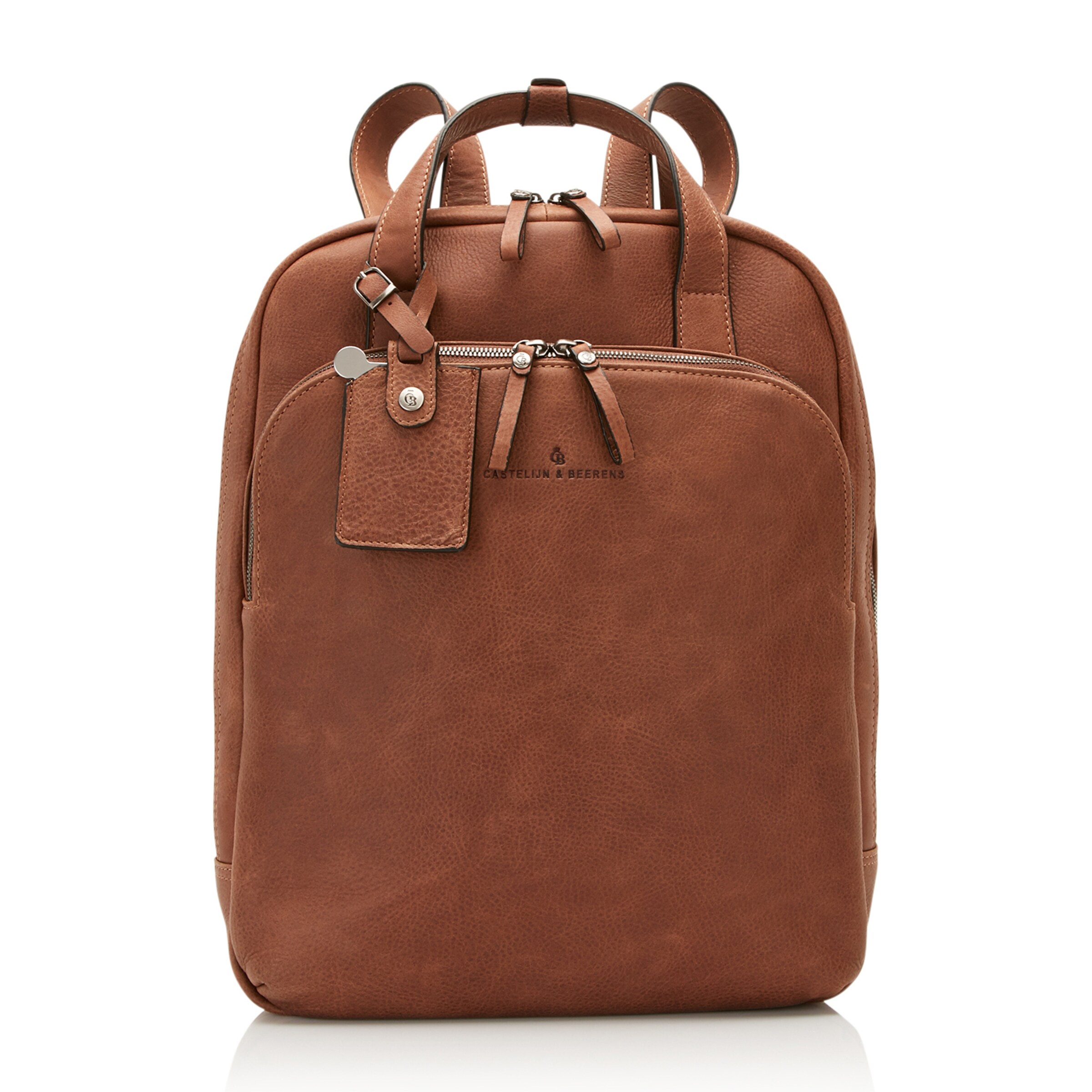 Castelijn & Beerens Rucksack 'Carisma' in Braun: Vorderseite
