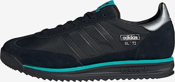 Baskets basses 'SL 72 RS Mercedes' ADIDAS ORIGINALS en noir : devant