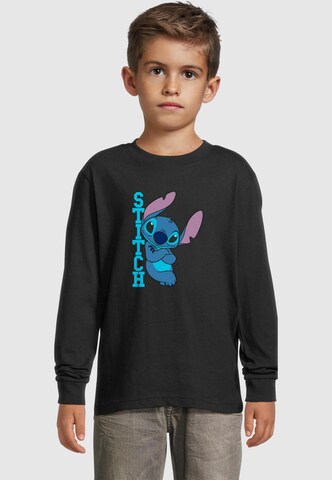 ABSOLUTE CULT Shirt 'Lilo and Stitch - Posing' in Schwarz: Vorderseite