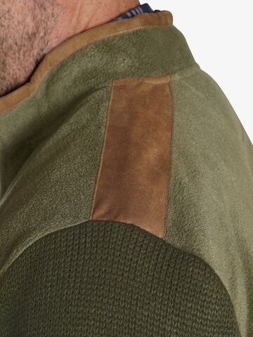 Charles Colby Knit cardigan ' Duke Deren ' in Green