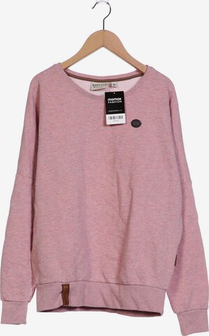 naketano Sweatshirt & Zip-Up Hoodie in M in Pink: front