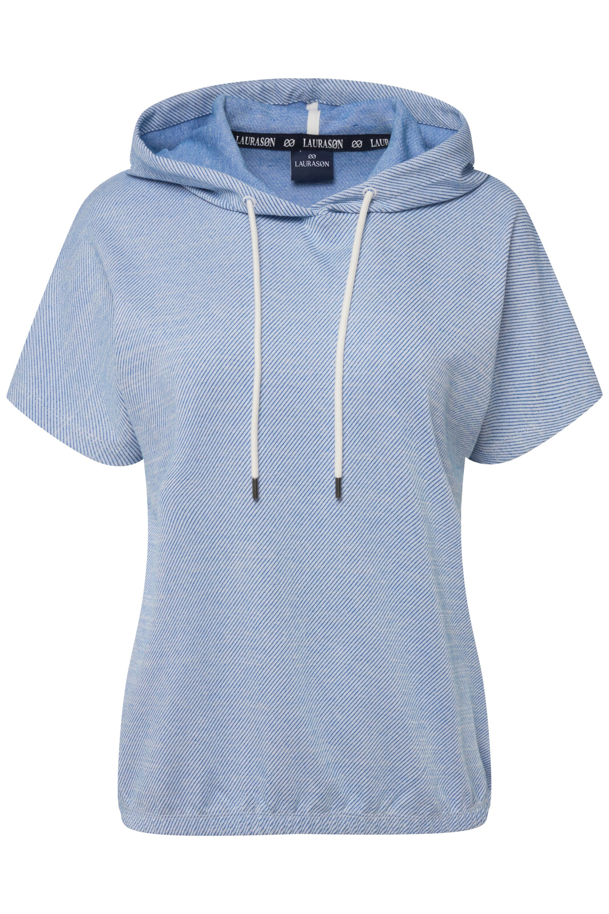 LAURASØN Sweatshirt in Blue: front