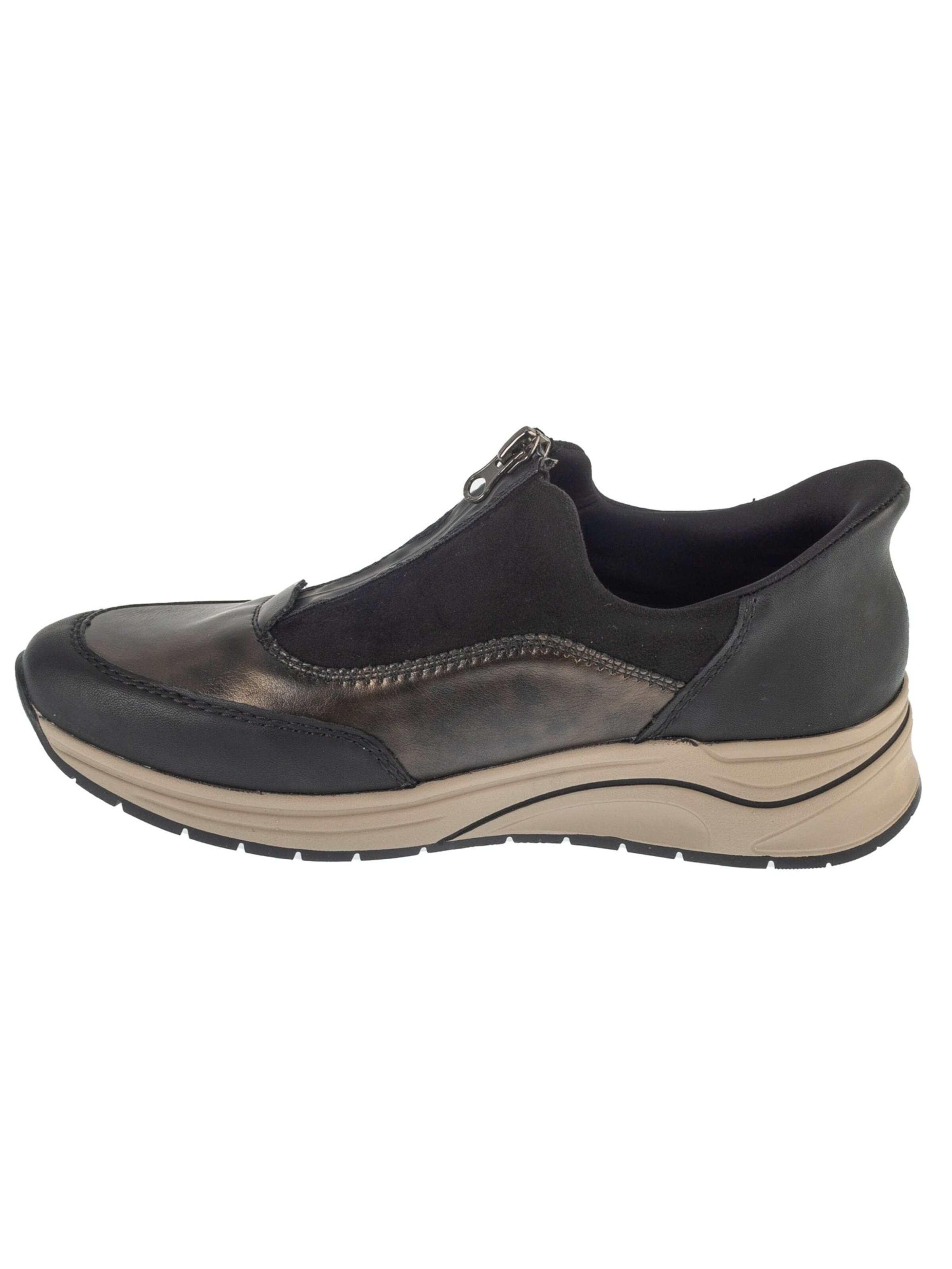 Rieker Slip-on 'Rieker Shoes N9553' in Zwart
