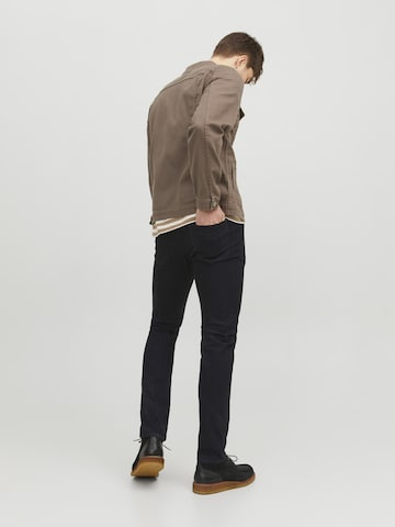 JACK & JONES Skinny Jeans 'Glenn Felix' in Black