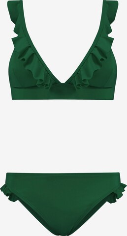 Shiwi Bikini 'BOBBY' i grön: framsida
