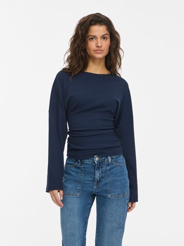 Noisy may Shirts 'NMAbbi' i blå: forside