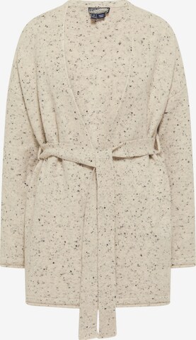 Cardigan DreiMaster Vintage en beige : devant