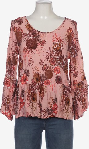 Cream Blouse & Tunic in L in Pink: front