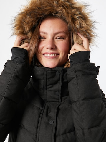 Superdry Snow Outdoorová bunda 'Luxe' – černá