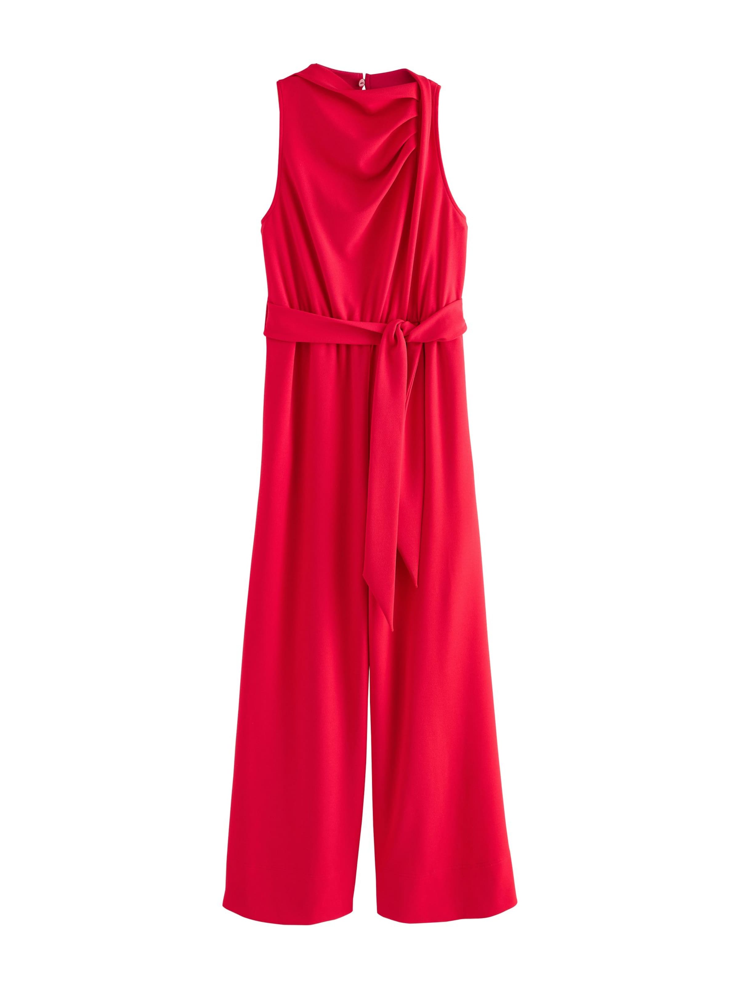 Combinaison Next en rouge : devant