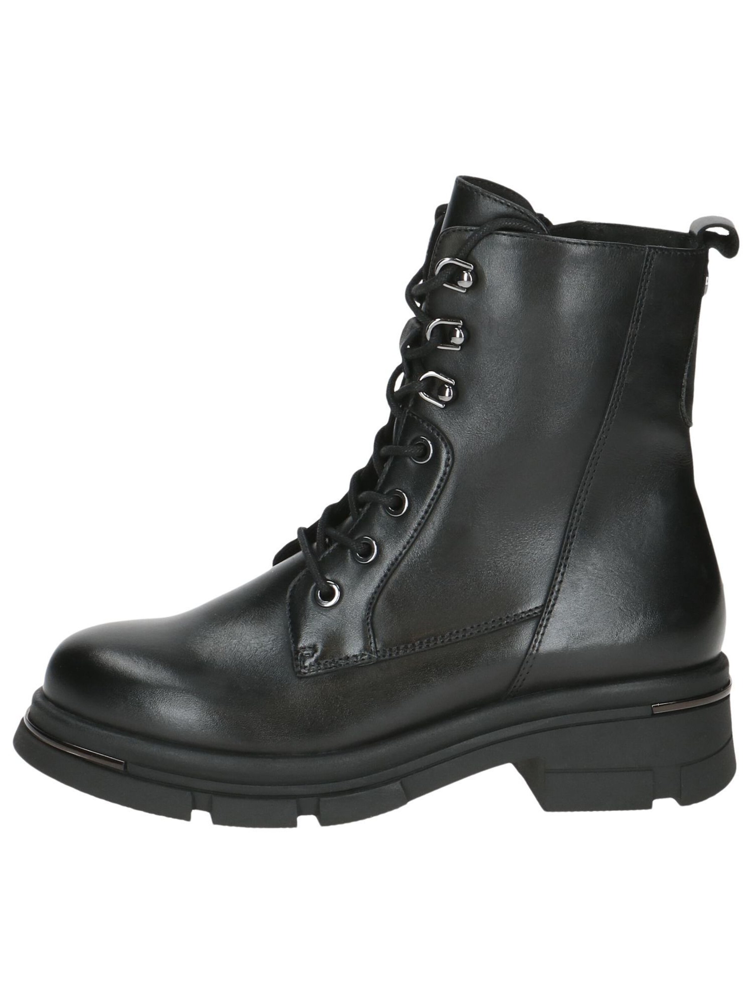 CAPRICE Veterlaarsjes in Zwart