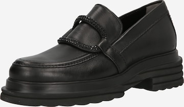 Kennel & Schmenger - Sapato Slip-on em preto: frente