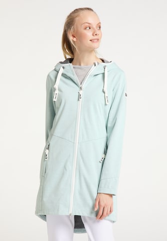myMo ATHLSR Raincoat in Green: front