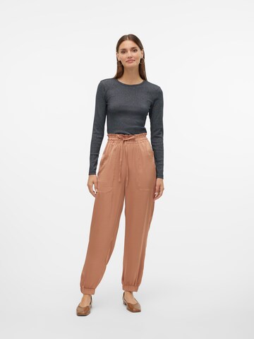 VERO MODA Loosefit Bukser i brun