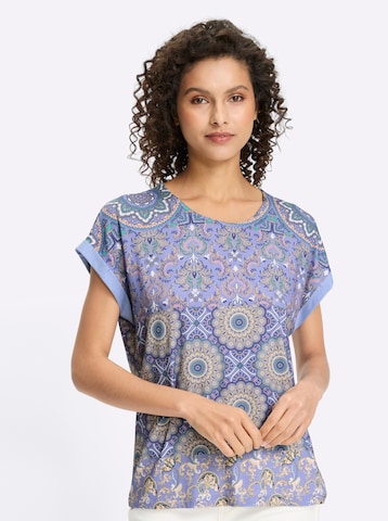 heine Shirt in Blauw: voorkant