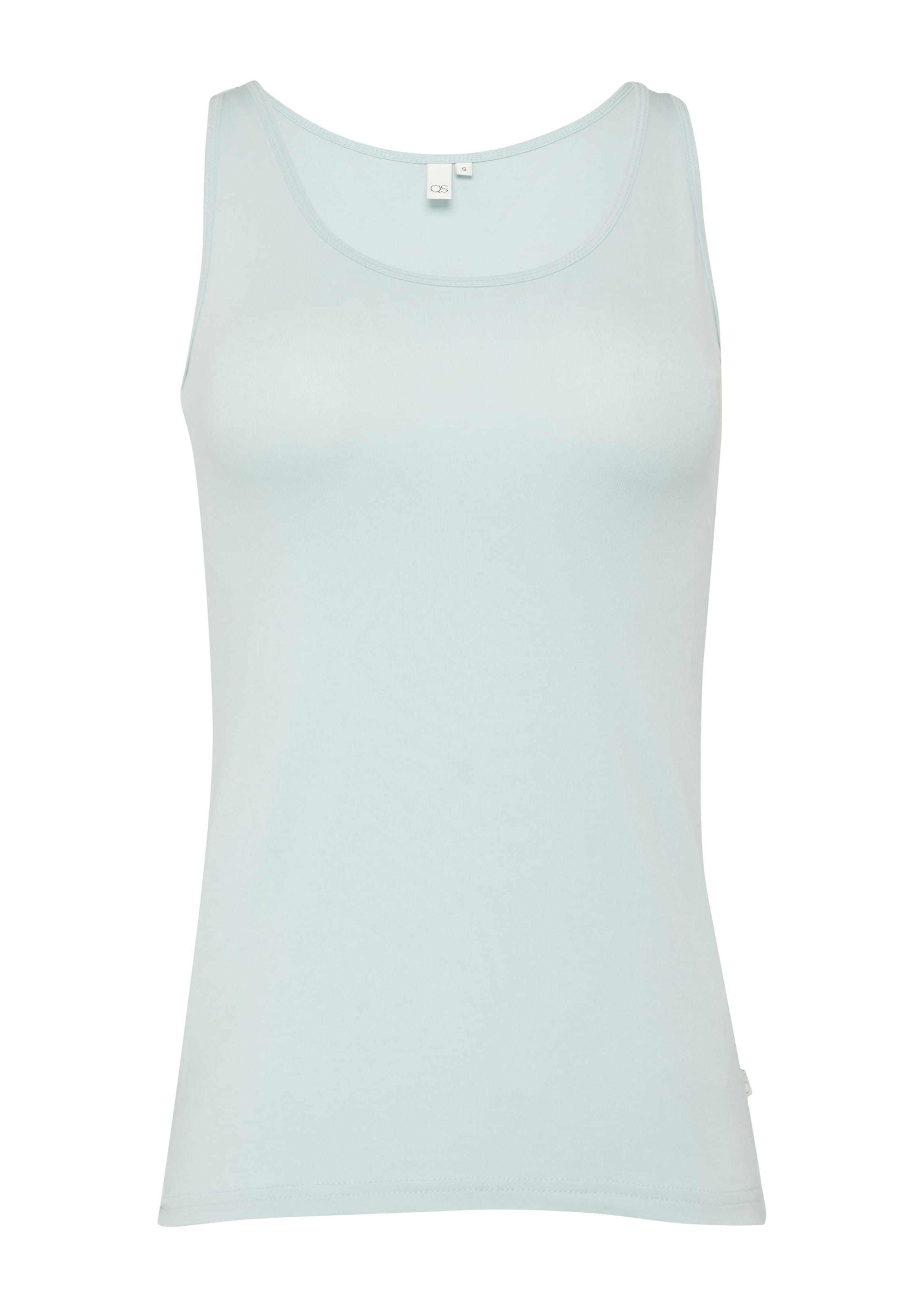 QS Top in Blauw: voorkant