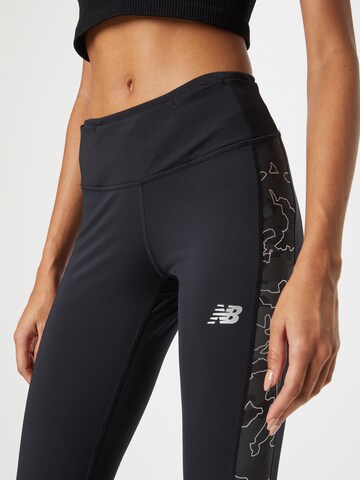 new balance Skinny Sporthose in Grau