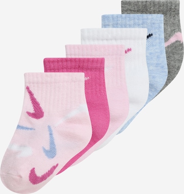 Nike Sportswear Ponožky 'SWOOSHFETTI' – modrá: přední strana