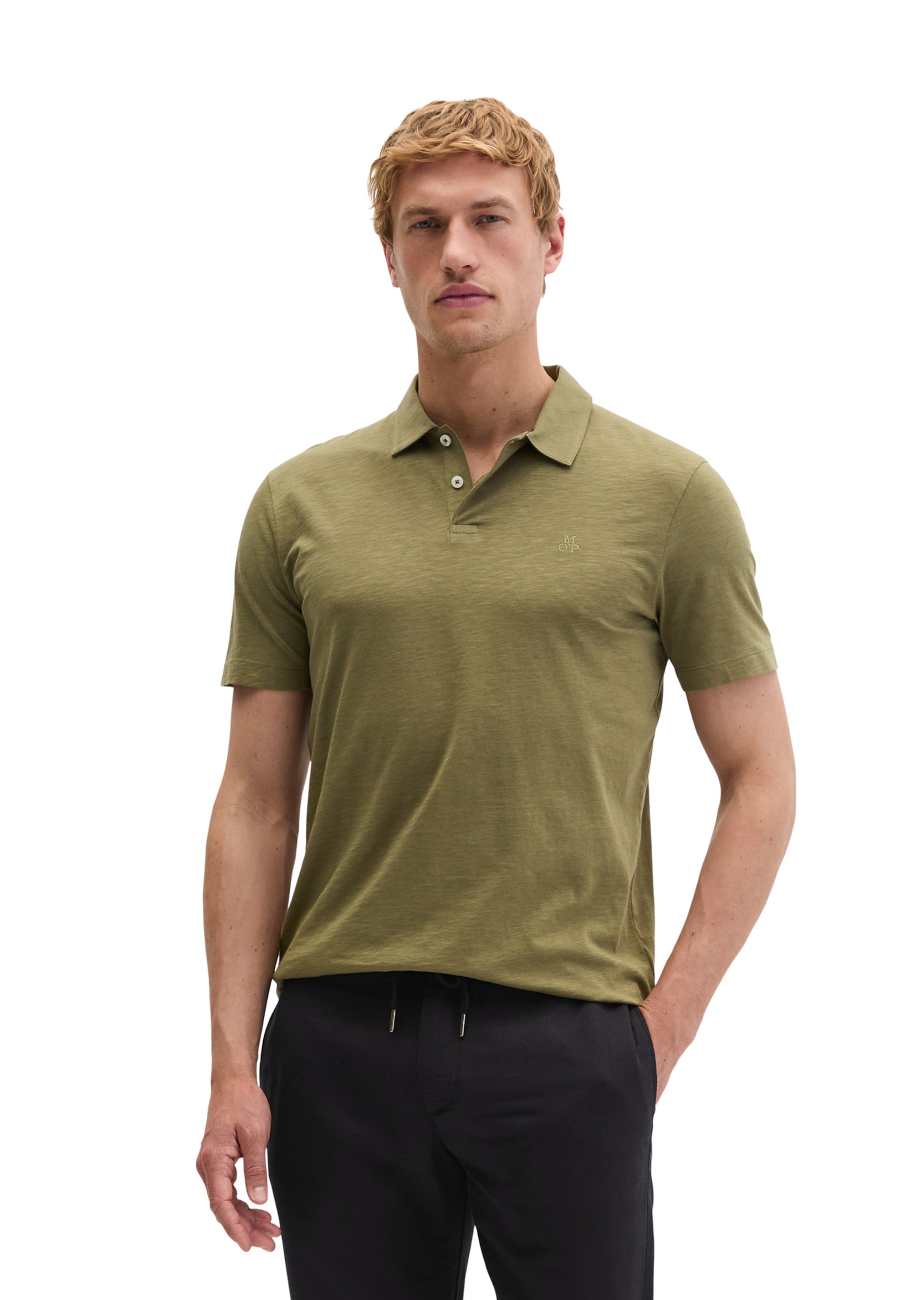 Marc O'Polo Shirt in Green: front