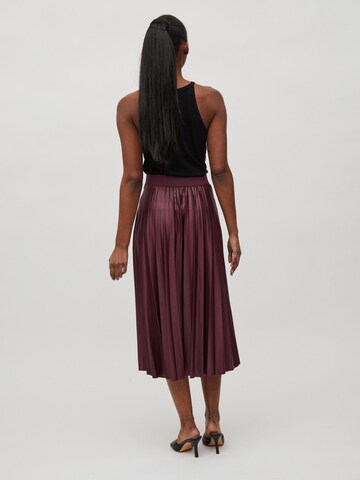 VILA Skirt 'Nitban' in Purple