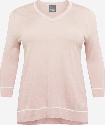 Persona by Marina Rinaldi Sweater 'ARCADIA' in Pink: front