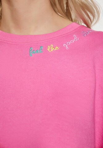Sweat-shirt IZIA en rose