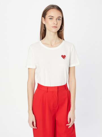 ONLY - Camiseta 'KITA' en blanco: frente