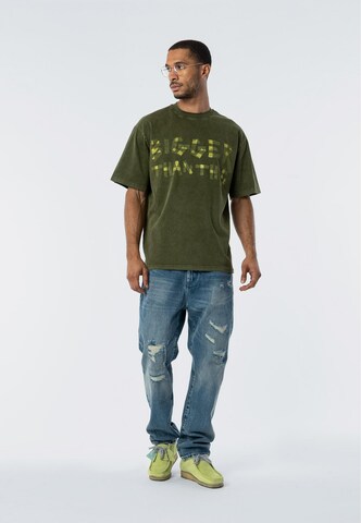 T-Shirt 'Valentiano' Elias Rumelis en vert