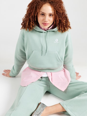 žalia CONVERSE Megztinis be užsegimo: priekis