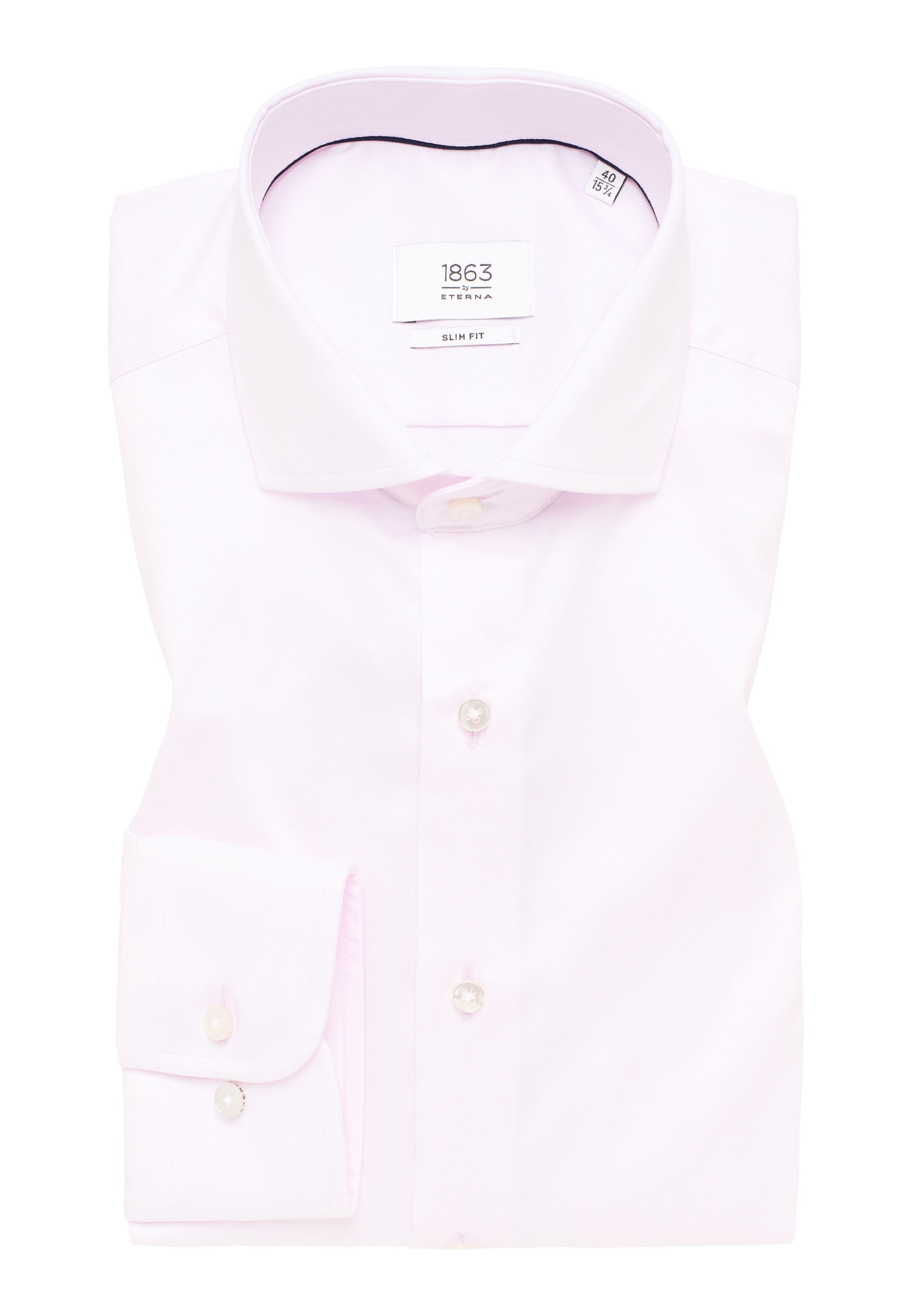 ETERNA Slim Fit Hemd in Pink