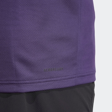 ADIDAS PERFORMANCE Функционална тениска 'Train Essentials' в лилав