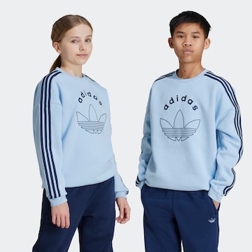 ADIDAS ORIGINALS Sweatshirt in Blau: Vorderseite