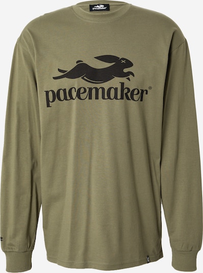 Pacemaker T-Krekls 'Connor', krāsa - zaļš / olīvzaļš / melns, Preces skats