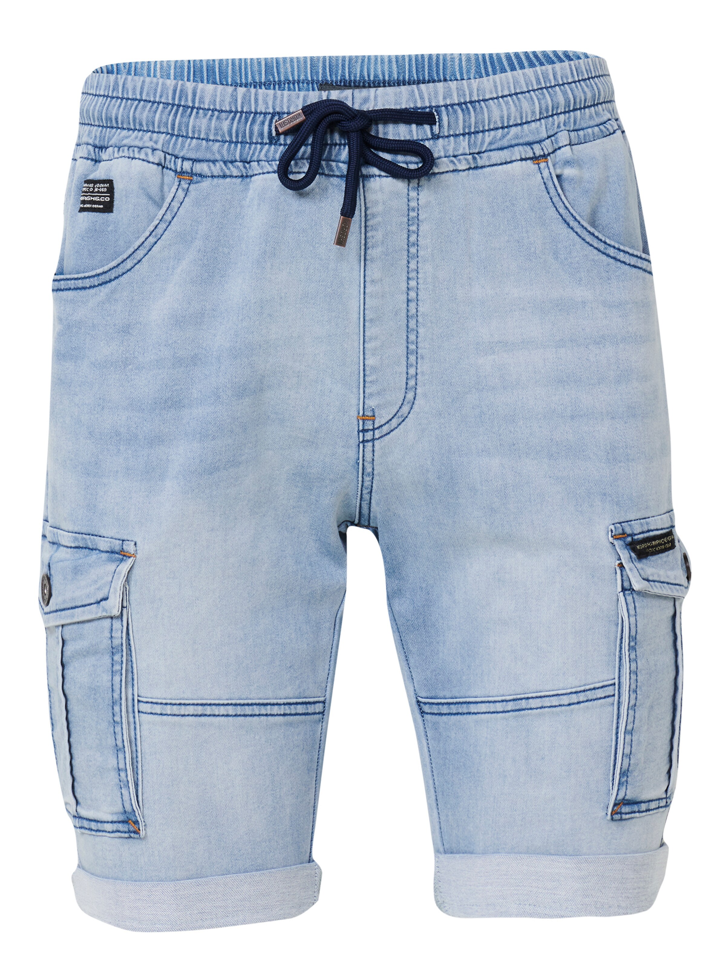 KOROSHI Štandardný strih Džínsy - Modrá: predná strana