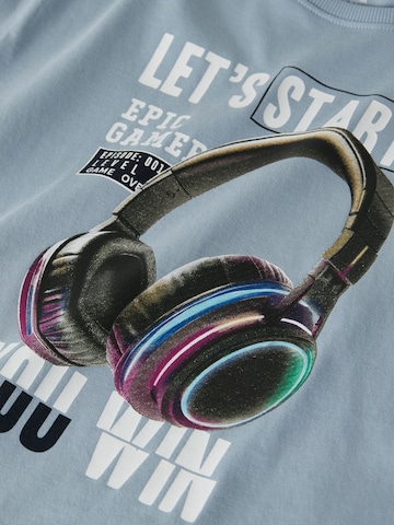 mėlyna NAME IT Marškinėliai 'NKMVOTO'