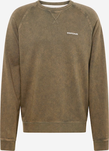 anerkjendt Sweatshirt 'RUBEN' in Green: front