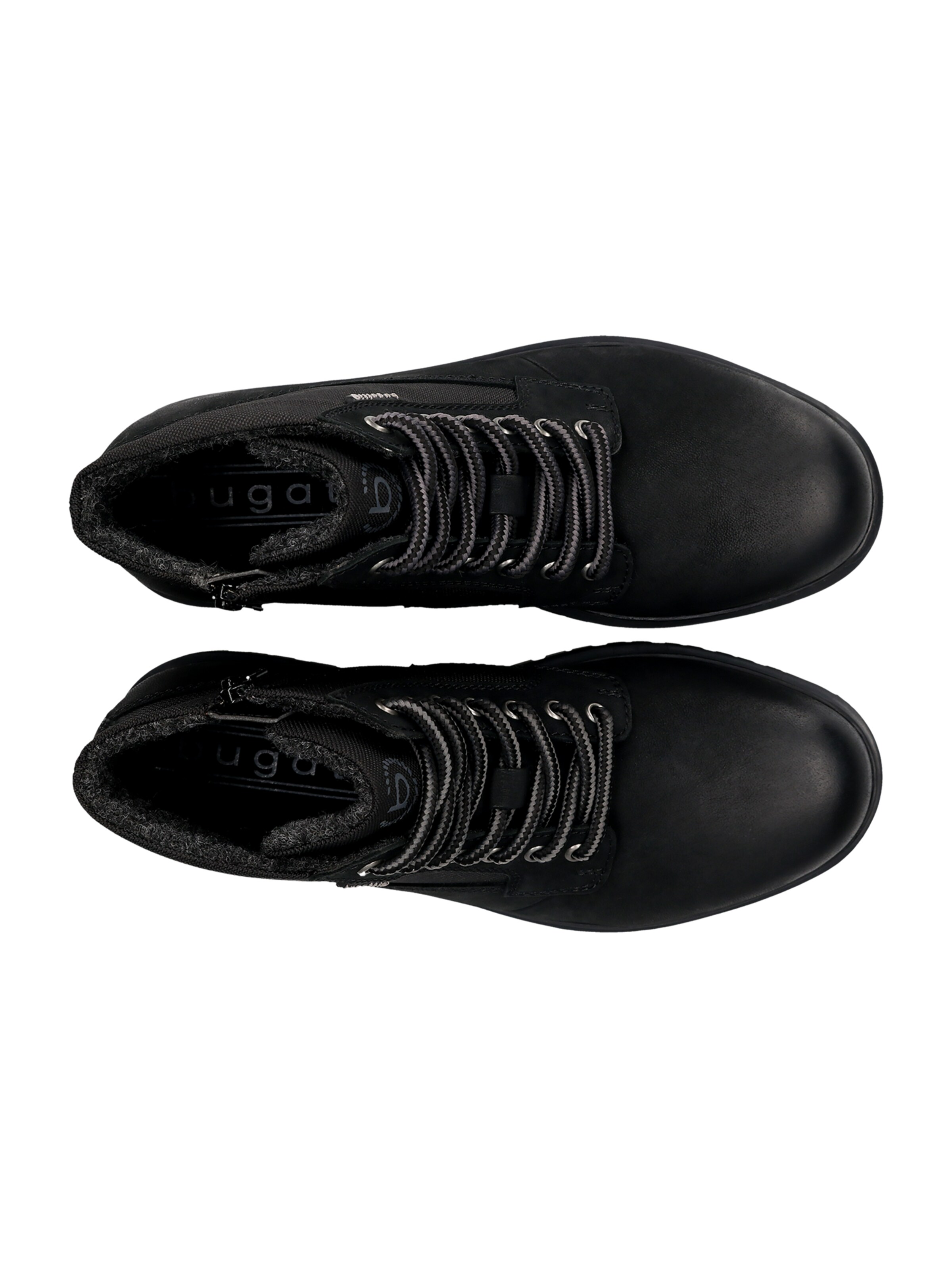 bugatti Lace-up boots in Black