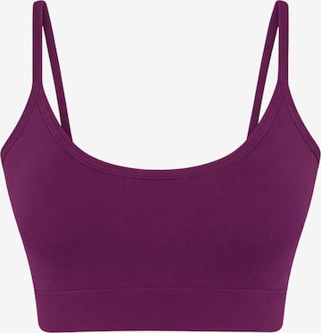 Albero Natur Top in Lila: Vorderseite