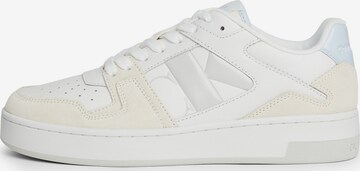 Calvin Klein Jeans Sneakers laag in Beige: voorkant