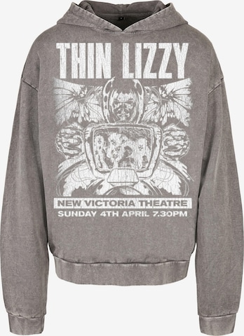 Merchcode Sweatshirt ' Thin Lizzy - New Victoria Theatre' in Grey: front